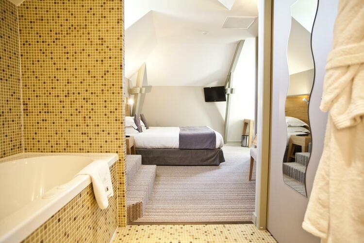 L'hôtel du château propose des chambres twin idéal pour déplacements professionnels